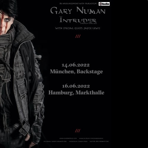 Gary Numan Intruder Tour 22 HH MUC
