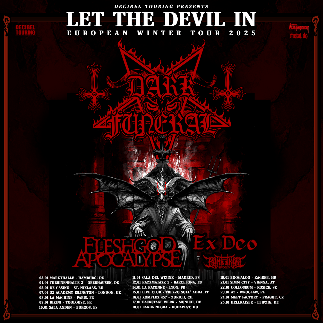 Let the devil in European Winter Tour 2025